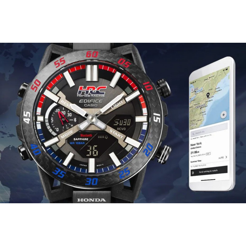 Casio Edifice Sospensione Honda Racing Collaboration ECB-2000HR-1AER